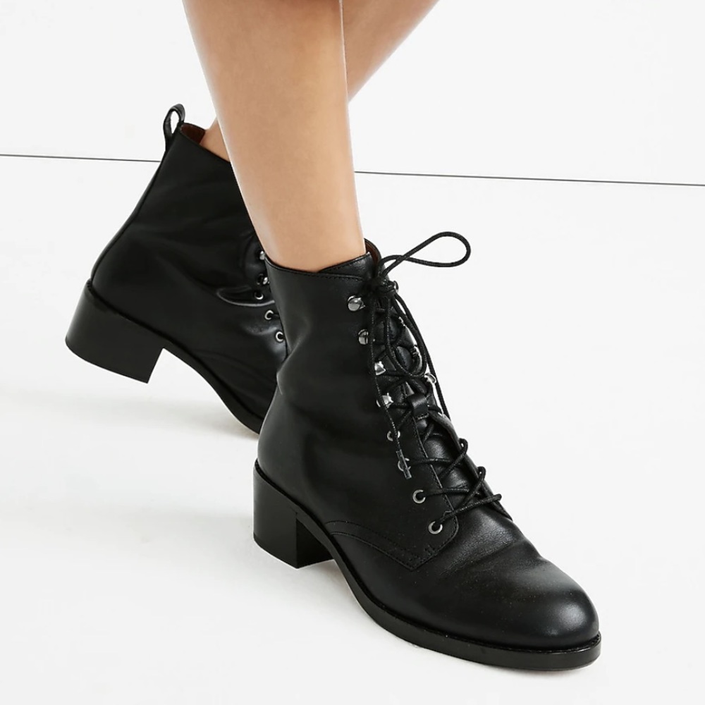 Madewell Patti Laceup Boots